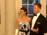 Cameron arrives at White House state dinner