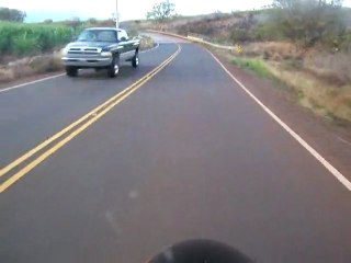 120110 -11 Riding Pulehu Road