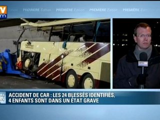 Accident de car en Suisse : tous les blessés identifiés
