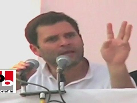 Rahul Gandhi in Moradabad: Mulayam expelled Rasheed Masood when he talked about reservation