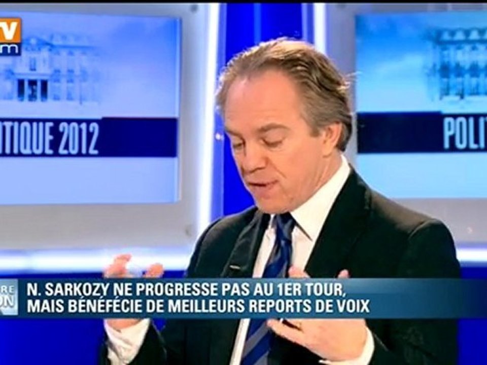 La course 2012 : Nicolas Sarkozy fait jeu égal avec François Hollande au 1er tour