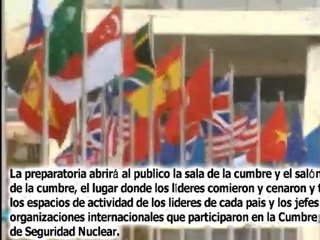 Apertura del sitio de la Cumbre de Seguridad Nuclear