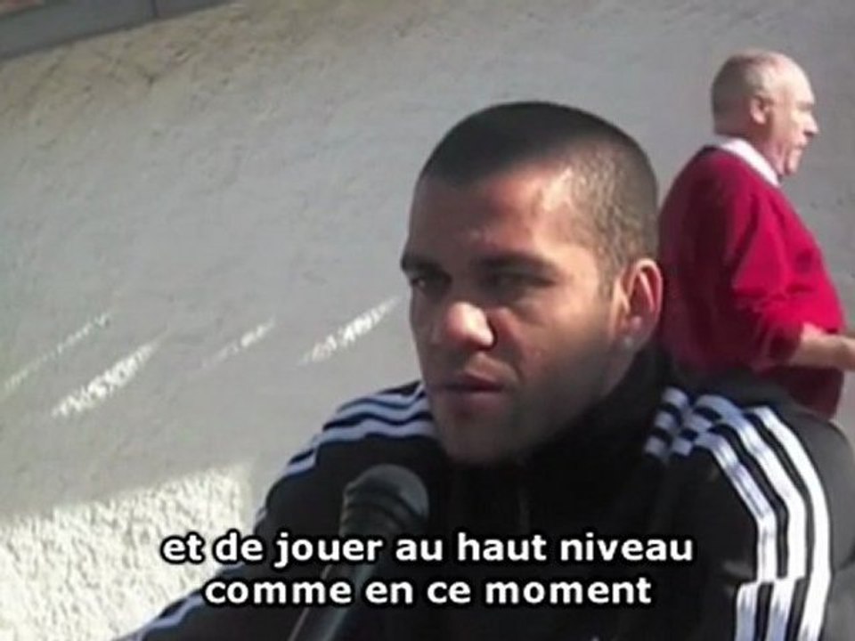 Dani Alves jure fidélité au FC Barcelone