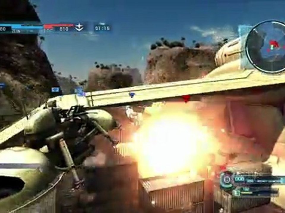 Gundam Battle Operation - First Trailer