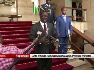 Cote d’Ivoire, Ahoussou-Kouadio nommé Premier ministre
