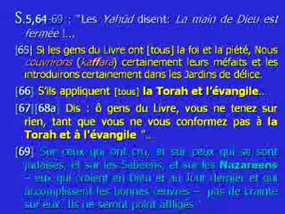 CHRETIENS ET JUIFS DANS LE CORAN 8 11   Ce que le coran dit réellement d'eux - YouTube