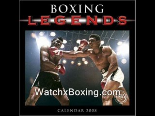 Watching The Live Boxing Fight Stream On My Tv