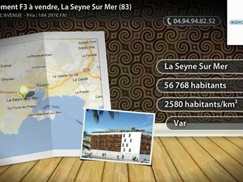 Appartement F3 à vendre, La Seyne Sur Mer (83)