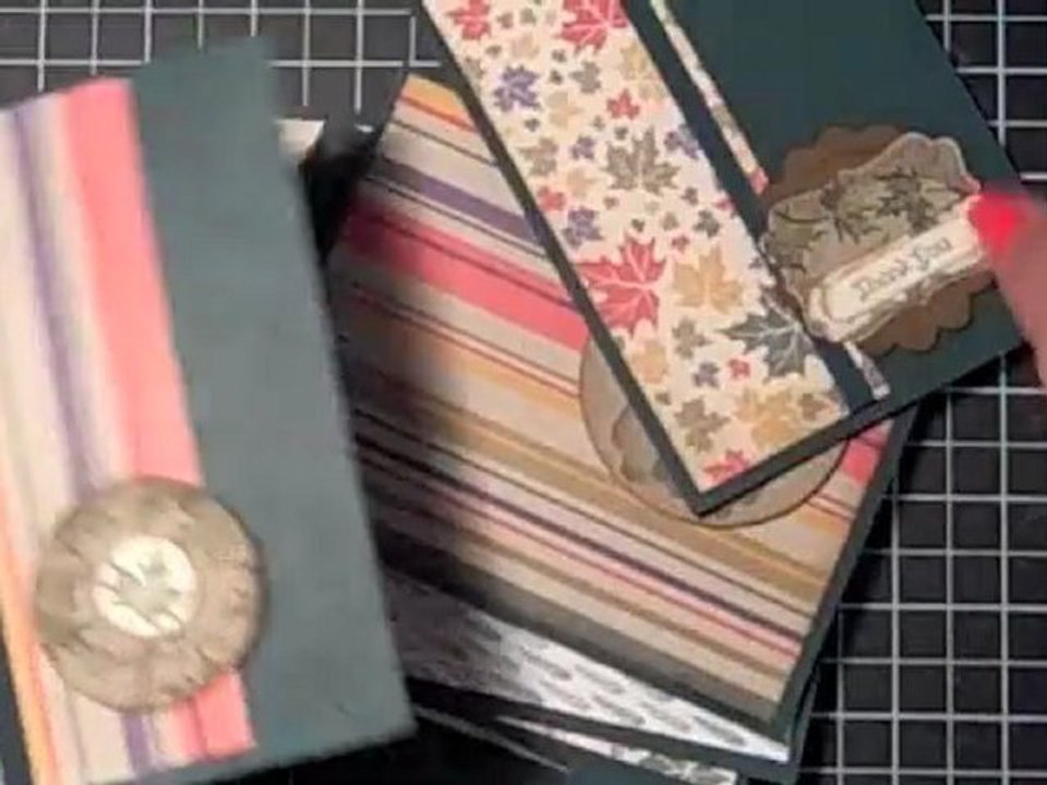 Stampin' Up! Tutorial Card Making 101-Time Savers and Masculine Cards