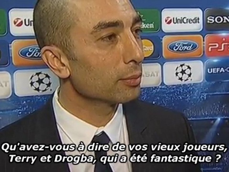 Di Matteo : "Drogba et Terry ne sont pas vieux"