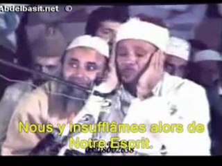 sublime recitation de abdul basit abdul samad - Angel Voice