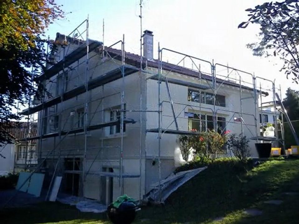 CHANTIER ISOLATION THERMIQUE PAR L'EXTERIEURE A MARLY LE ROI 78