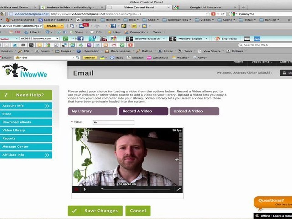 Tutorial - XING Kontakte per Video bestätigen