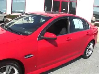 2008 Pontiac G8 | Liquid Red | Sedan | Philadelphia, PA Stock 121277A