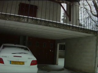 la maison sous la neige