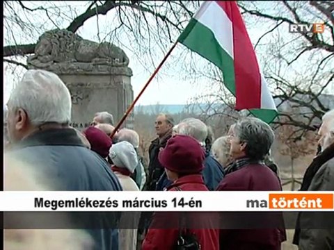 Ma történt Megemlékezés a honvéd temetőben 2012.03.14.