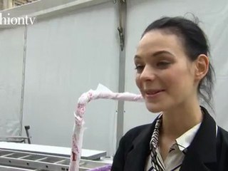 Model Talk: Kinga Rajzak at FW Spring '12 Runway | FashionTV