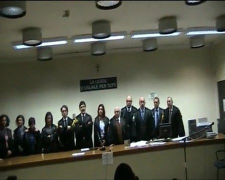 ANCHE A MATERA AVVOCATI IN SCIOPERO 15-3-2012