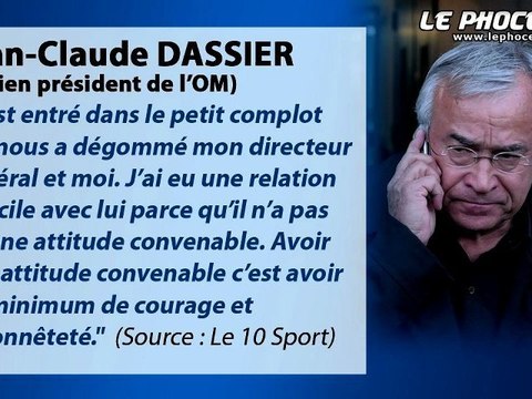 Info Chrono : Dassier allume Deschamps