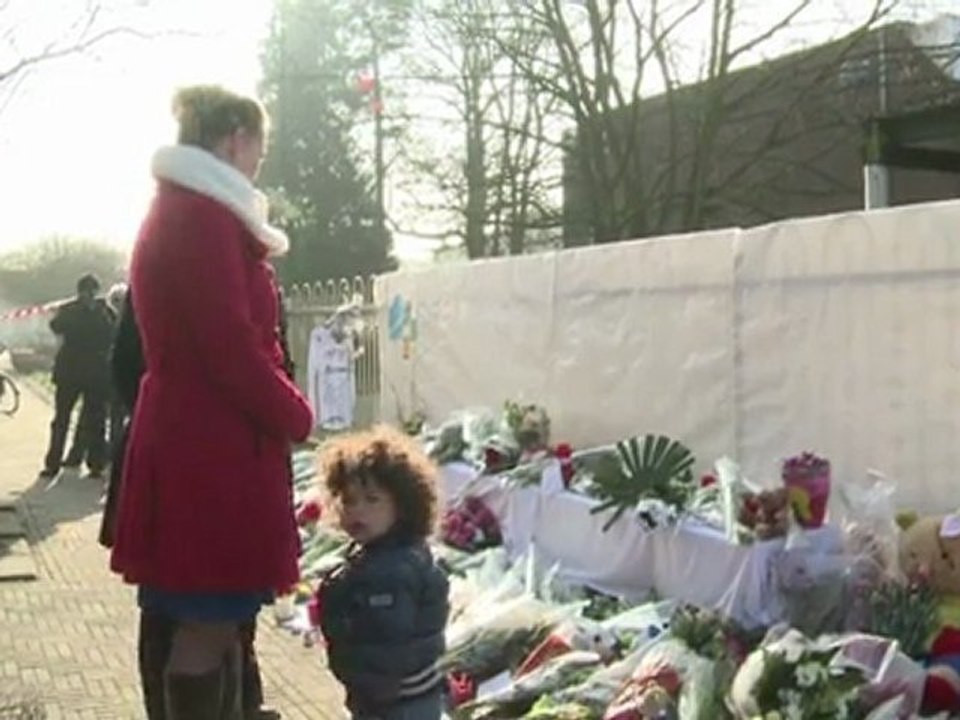 Belgian families visit Swiss coach crash site