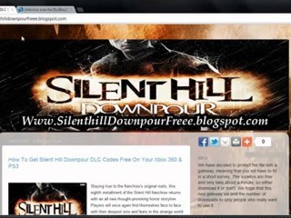 Silent Hill Downpour PS3 Free Download