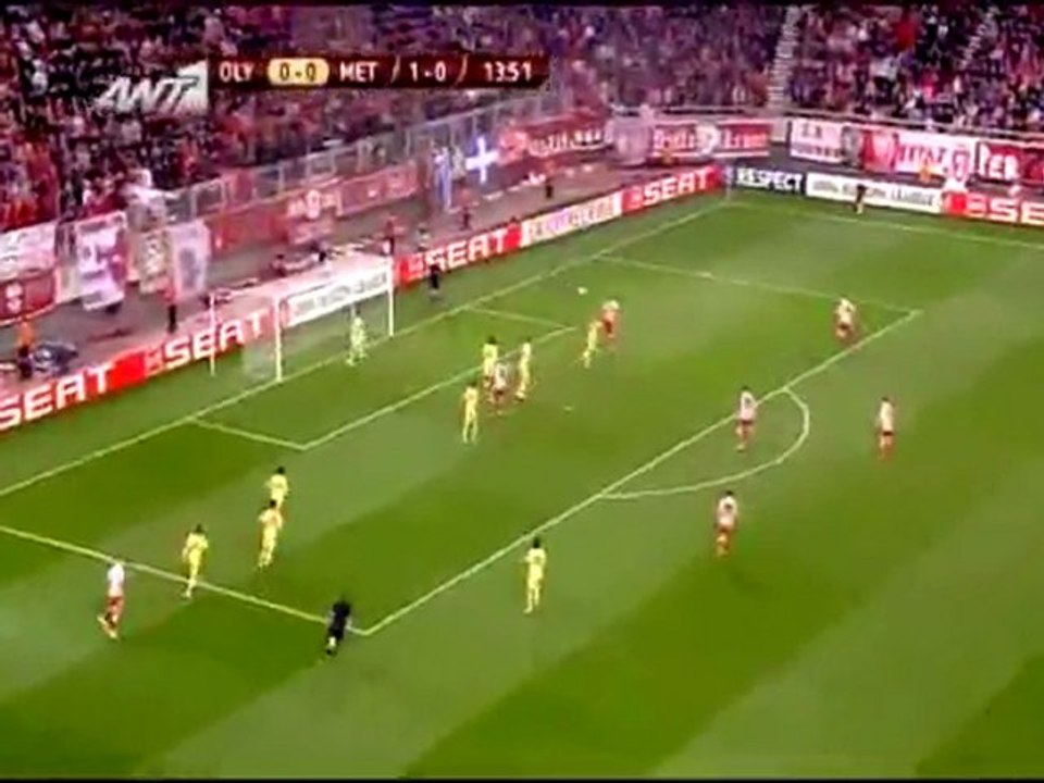 Ολυμπιακός vs. Μέταλιστ | Το 1-0 από τον Μαρκάνο
