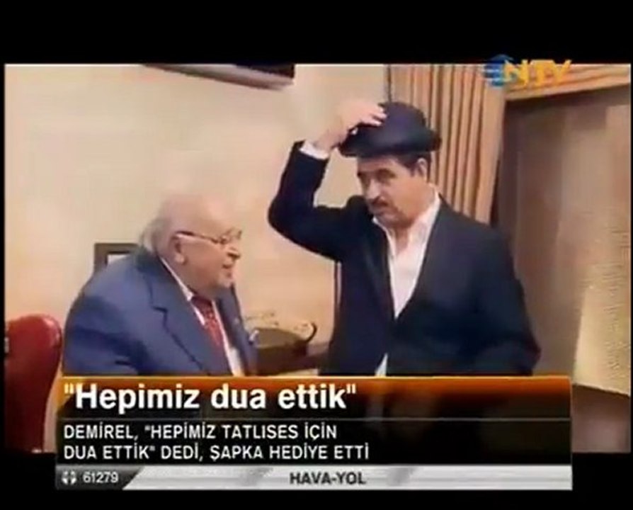 İBRAHİM TATLISES, SÜLEYMAN DEMİREL'İ ZİYARET ETTİ (Mart 2012)