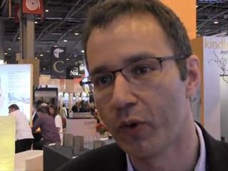 Amazon présente sa liseuse Kindle au salon du livre