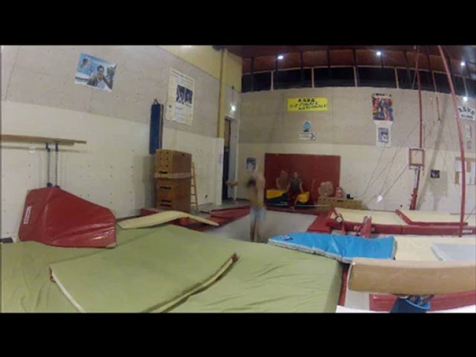 Double front carpé demi vrille out