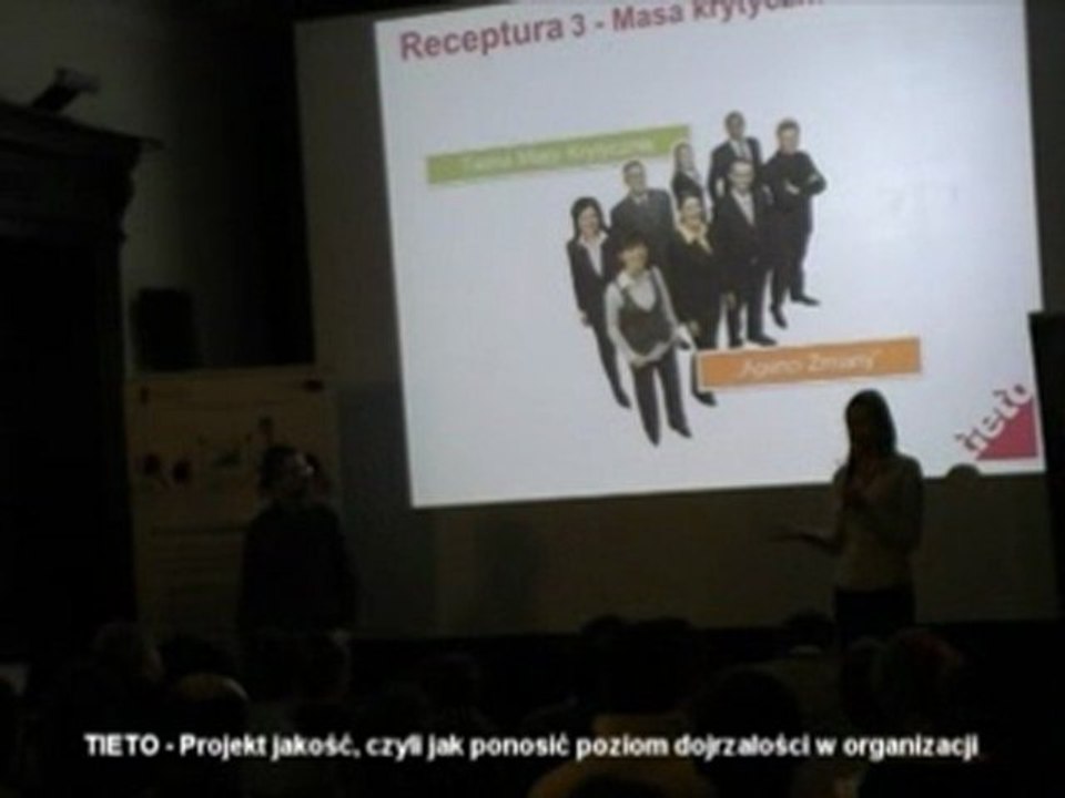 Projekt jakość, czyli jak skutecznie podnosić poziom dojrzałości w organizacji – Anna Orecka i Dawid Sebastian