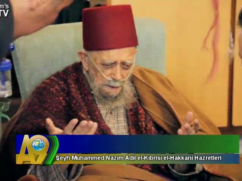 Şeyh Nazım Kıbrısi Adnan Oktar'a 'manevi oğlum' diyor