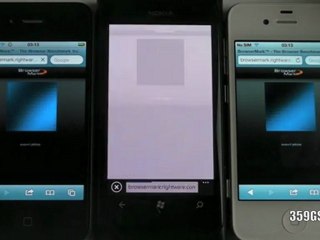 Nokia Lumia 800 Browser