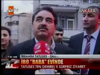 İBRAHİM TATLISES & SÜLEYMAN DEMİREL - ATV ANA HABER (15.03.2012)