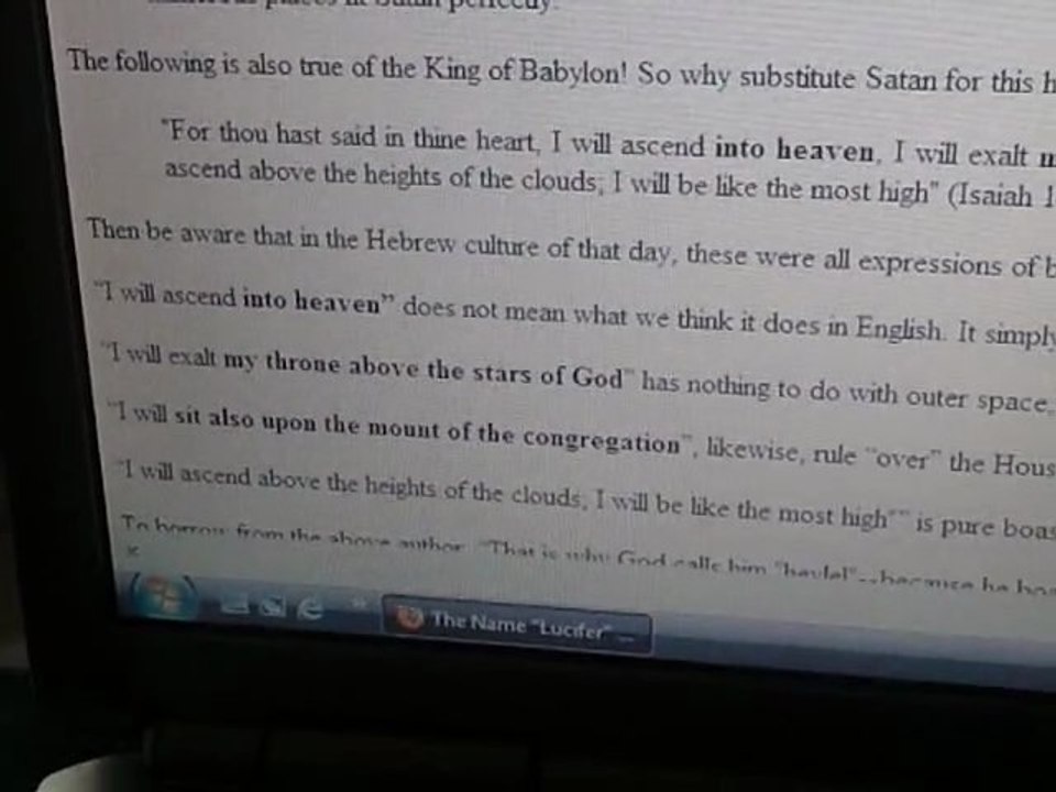Jesus Christ Is Lucifer According To The Bible In Revelation 22:16 Final Part