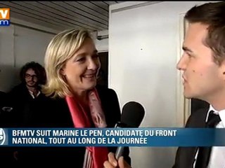 Présidentielle : une journée avec Marine Le Pen