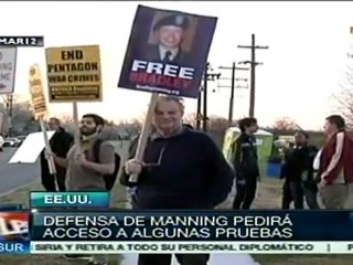 Defensa de Manning solicitará acceso a algunas pruebas