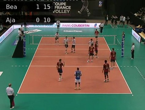 Volley - CDF 12 - Demi-finale masculine - Beauvais / Ajaccio - Samedi 10 mars 18h