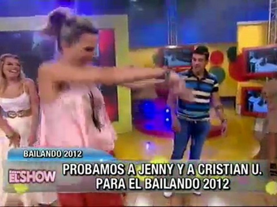 Jenny y Cristian U. se postulan al Bailando 2012