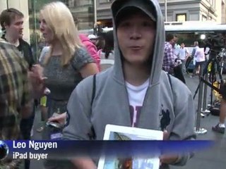 Australians first to get hands on new iPad