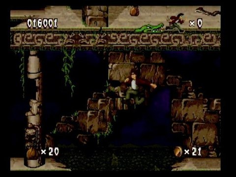 Classic Game Room: PITFALL: THE MAYAN ADVENTURE review for Sega Genesis