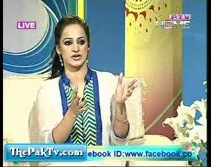 Noor Morning Show By PTV Home - 16th March 2012 -Prt 4