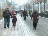 Snow and Frost Hits Xinjiang Autonomous Region