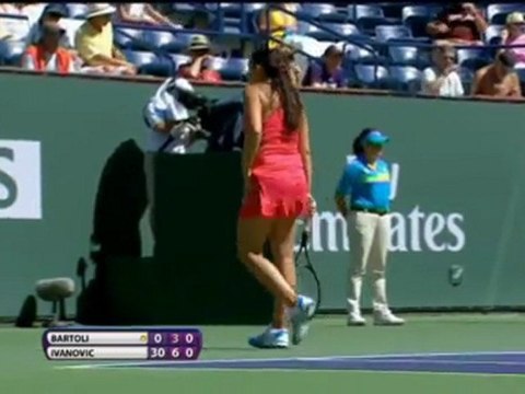 Ivanovic batte Bartoli - Indian Wells, quarti
