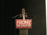 Guilhem Serieys au Meeting Départemental du Front de Gauche en Aveyron