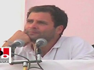Rahul Gandhi in Moradabad: For the past two decades no development took place in UP