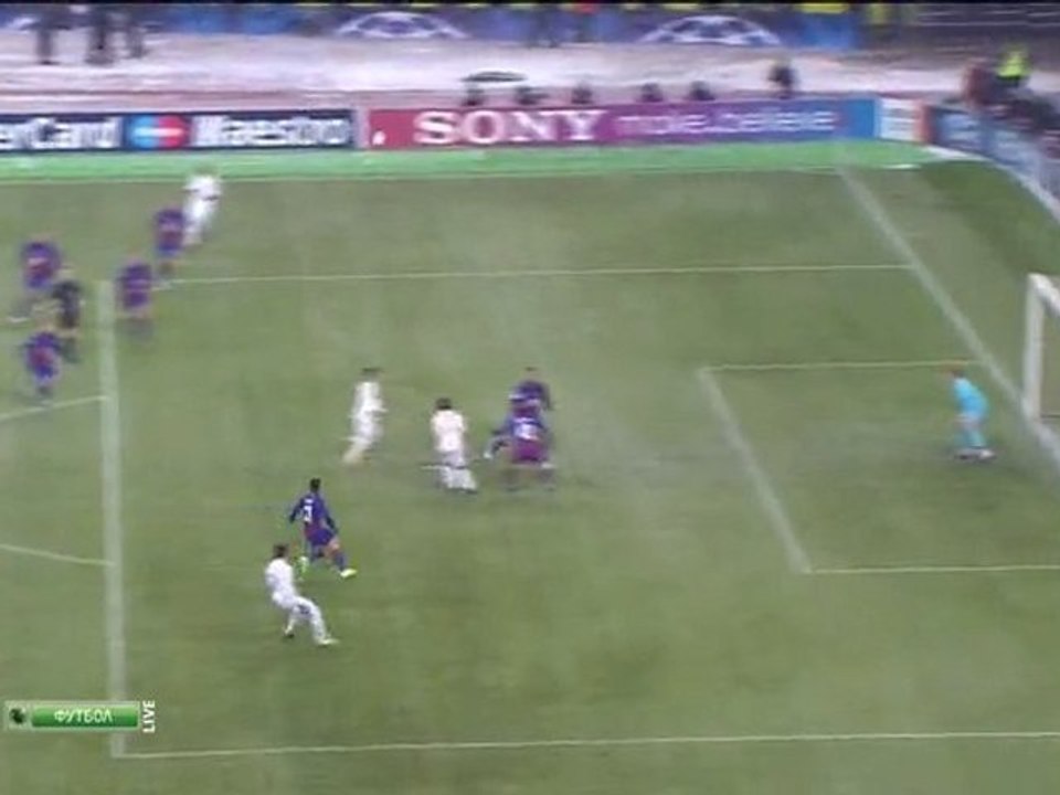 ЛЧ 2011/12. 1/8 финала. ЦСКА - Реал 1-1 (0-1 Криштиану Роналду)