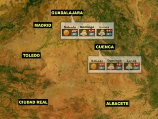 El tiempo en España por CCAA, previsión del viernes 16 al lunes 19 de marzo