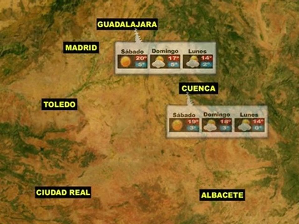 El tiempo en España por CCAA, previsión del viernes 16 al lunes 19 de marzo