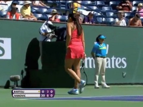 Indian Wells: Ivanovic braucht nur zwei Sätze