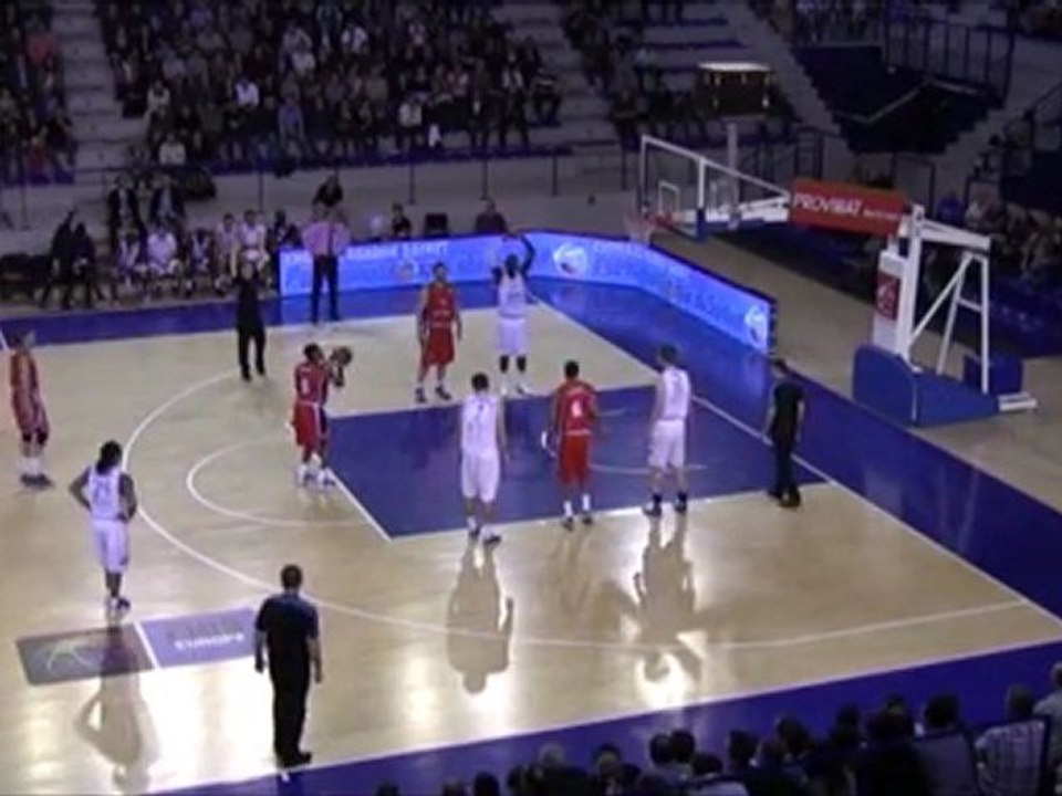 Les 3 dernières minutes du match CHORALE de ROANNE - ELAN CHALON